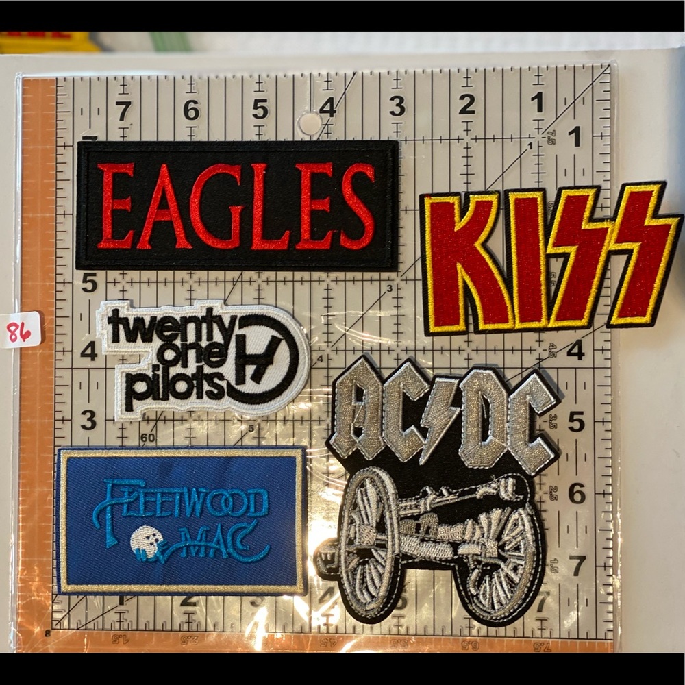 5 pc music patch kit